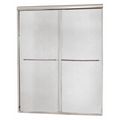 Fgi Shower Door, Aluminum, Silver, 60" x 72" Sz CVSS6072-RN-SV