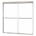 Fgi Tub Door, Aluminum, Silver, 58" x 55" Sz CVST5855-CL-SV