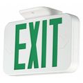 Compass Exit Sign, Green Letter, 1 or 2 Faces, LED CAG
