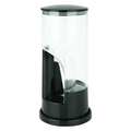 Honey-Can-Do Coffee Dispenser, 8 oz., Black/Chrome KCH-06079