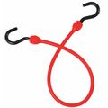 The Better Bungee Bungee Cord, Red, 12 in. L, 1-1/2 in. W BBC12NR
