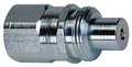 Enerpac Hydraulic Quick Connect Hose Coupling, Steel Body, Sleeve Lock, 1/4"-18 Thread Size, AH Series AH630