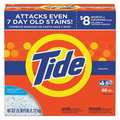 Tide Laundry Detergent, 95 oz Box, Powder, Unscented, White, 3 PK 84997