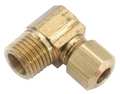 Zoro Select 1/4" Low Lead Brass Male Elbow 700069-0404