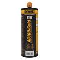 Dewalt AC100+ Gold Vinylester, 28 Oz Container Size Cartridge, Includes Mixing Nozzle 8490SD-PWR