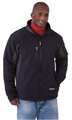 Refrigiwear Men's Black Polyester Jacket size 3XL 0490RBCH3XL