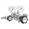 Harris Specialty Gas Lab Regulator, Two Stage, CGA-590, 0 to 125 psi, Use With: Compressed Air KH1102