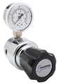 Harris Specialty Gas Regulator, Single Stage, 1/4 in FNPT, 0 to 15 psi KH1034