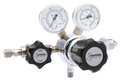 Harris Specialty Gas Regulator, Single Stage, CGA-580, 0 to 15 psi, Use With: Argon, Helium, Nitrogen KH1043