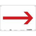 Condor Safety Sign, 14" W, 10" H, 0.032" Thickness, 469J12 469J12