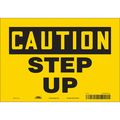Condor Safety Sign, 7 in Height, 10 in Width, Vinyl, Vertical Rectangle, English, 469P95 469P95