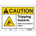 Condor Safety Sign, 10 in Height, 14 in Width, Aluminum, Horizontal Rectangle, English, 469R25 469R25