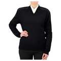Cobmex V-Neck Military Sweater, Black, 4XL 2025