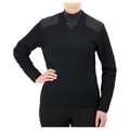 Cobmex V-Neck Military Sweater, Black, XL 2030