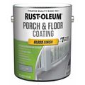 Rust-Oleum 1 gal Floor Coating, Gloss Finish, Dove Gray, Water Base 320473