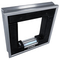 Insize Frame Level, 1-21/32" W, 8" L, Cast Steel 4906-200