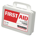 Zoro Select First Aid Kit, Plastic, 10 Person 59309