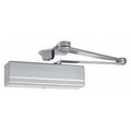 Sargent Manual Hydraulic Sargent 1431 Door Closer Heavy Duty Interior and Exterior, Silver 1431-CPS-EN