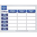 Visual Workplace 36"x48" Magnetic Steel Whiteboard 60-1930-3648-022