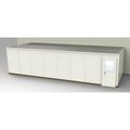 Porta-Fab 3-Wall Modular In-Plant Office, 8 ft 1 3/4 in H, 32 ft 4 1/2 in W, 12 ft 1 1/4 in D, Beige GS1232-3