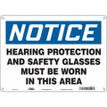 Condor Safety Sign, 10 in Height, 14 in Width, Aluminum, Horizontal Rectangle, English, 468R67 468R67