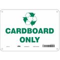 Condor Safety Sign, 7 in Height, 10 in Width, Aluminum, Vertical Rectangle, English, 468U06 468U06