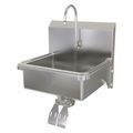 Sani-Lav 17 1/2 in W x 20 in L x 16 1/2 in H, Wall, Hand Sink 705