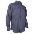 Tru-Spec Flame-Resistant Dress Shirt, Navy, 2XL 1440
