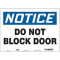Condor Safety Sign, 10 in Height, 14 in Width, Vinyl, Horizontal Rectangle, English, 471Y26 471Y26