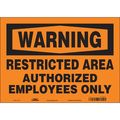 Condor Safety Sign, 10 in Height, 14 in Width, Vinyl, Horizontal Rectangle, English, 472G61 472G61