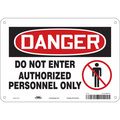 Condor Safety Sign, 7 in Height, 10 in Width, Vinyl, Vertical Rectangle, English, 472N05 472N05