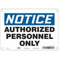 Condor Safety Sign, 7 in Height, 10 in Width, Aluminum, Vertical Rectangle, English, 472T98 472T98