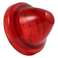 Grote Marker Lamp, 2-1/2 In, Beehive, LED, Red 47222