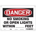 Condor Safety Sign, 7" H, 10" W, Vertical Rectangle, English, 474T88 474T88