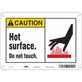 Condor Danger Sign, 10" W x 7" H, 0.032" Thick, 474Y08 474Y08