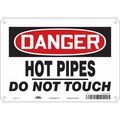 Condor Danger Sign, 10" W x 7" H, 0.032" Thick, 474Z65 474Z65