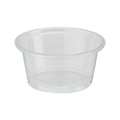 Dixie Portion Cup, 2 oz., Plastic, Clear, PK2400 PP20CLEAR