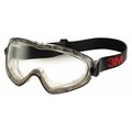 3M Safety Goggles, Clear Anti-Fog Lens, GoggleGear Series GG2891S-SGAF