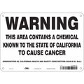 Condor Safety Sign, 7 in Height, 10 in Width, Rectangle 475U72