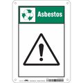 Condor Safety Sign, 10 in Height, 7 in Width, Aluminum, Horizontal Rectangle, English, 475V28 475V28