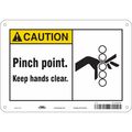 Condor Safety Sign, 7 in Height, 10 in Width, Aluminum, Vertical Rectangle, English, 475A89 475A89