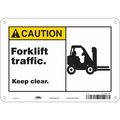Condor Safety Sign, 7 in Height, 10 in Width, Polyethylene, Vertical Rectangle, English, 476N78 476N78