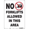 Condor Safety Sign, 14 in Height, 10 in Width, Aluminum, Vertical Rectangle, English, 476N26 476N26