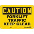 Condor Safety Sign, 7 in Height, 10 in Width, Polyethylene, Vertical Rectangle, English, 476N57 476N57