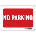 Condor No Parking Sign, 7" x 10, 477X87 477X87