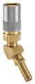 Parker Hydraulic Quick Connect Hose Coupling, Brass Body, Sleeve Lock, Moldmate Series PC328