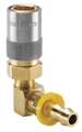 Parker Hydraulic Quick Connect Hose Coupling, Brass Body, Sleeve Lock, Moldmate Series PC216AV-BP