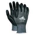 Mcr Safety Cut Resistant Coated Gloves, A2 Cut Level, Polyurethane, M, 1 PR 92723PUM