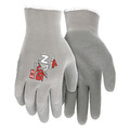 Mcr Safety Cut Resistant Coated Gloves, A2 Cut Level, Latex, XL, 1 PR 9688XL