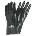 Mcr Safety 14" Chemical Resistant Gloves, Neoprene, L, 1 PR 6924